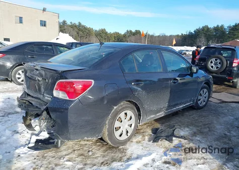 2016 Subaru Impreza 2.0I z USA, uszkodzony, nr VIN JF1GJAA64GH008026